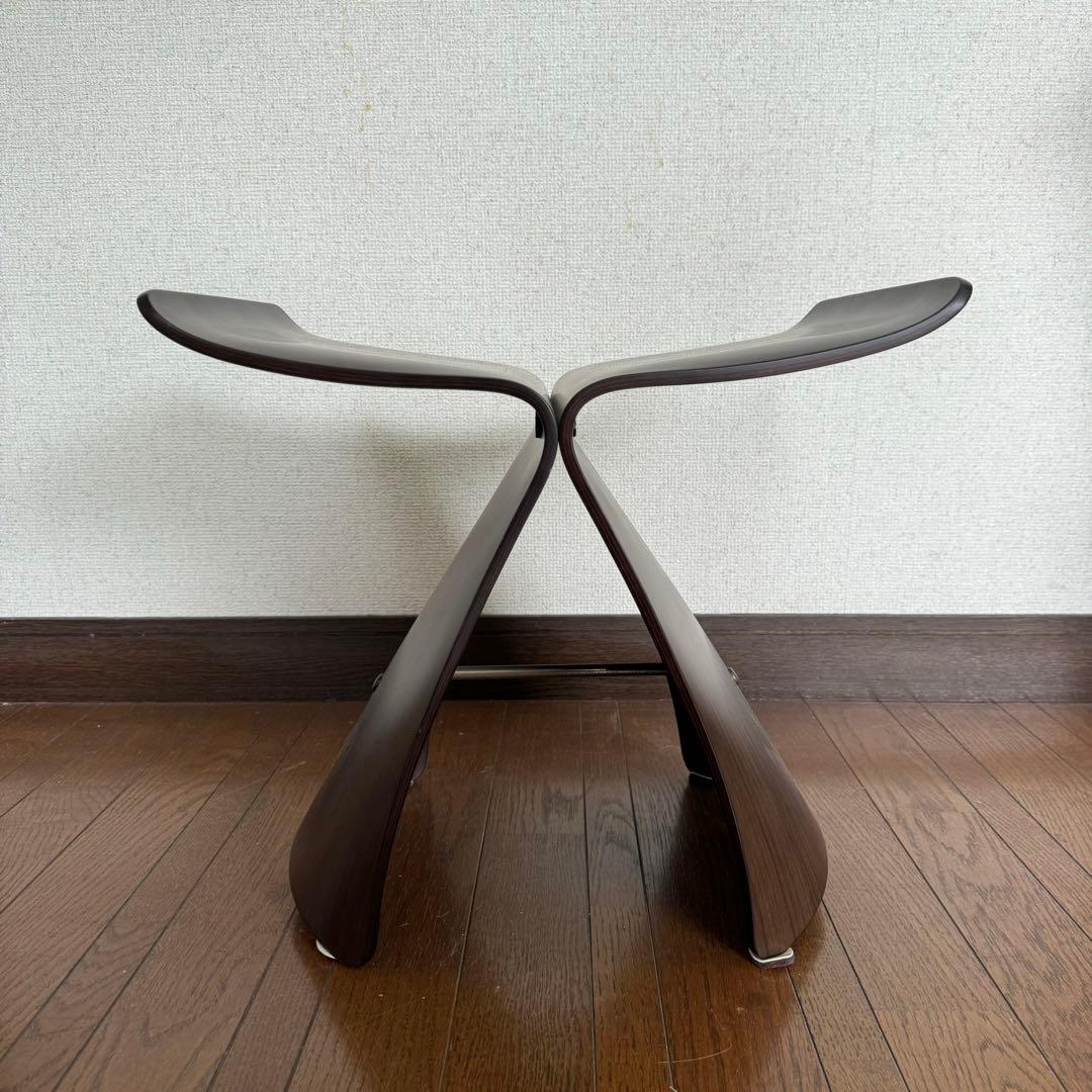 天童木工 バタフライスツール 椅子 民藝 柳宗理 ビンテージ チェア 古道具