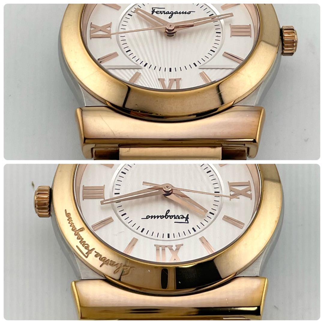 【稼働/新品電池/付属品完備】サルヴァトーレフェラガモ　ベガ　腕時計　メンズ