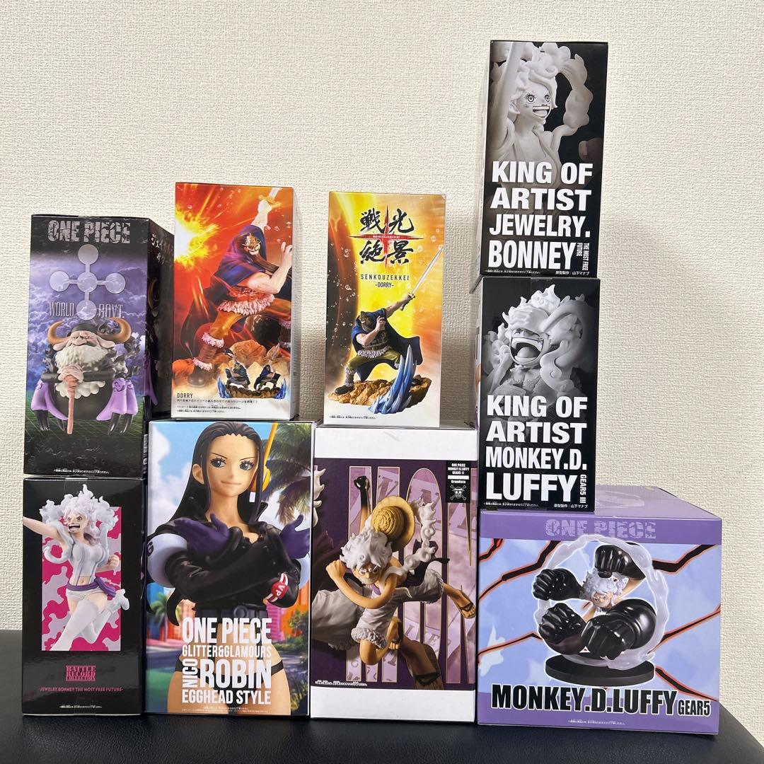 ワンピース フィギュア9点まとめ売り - メルカリ