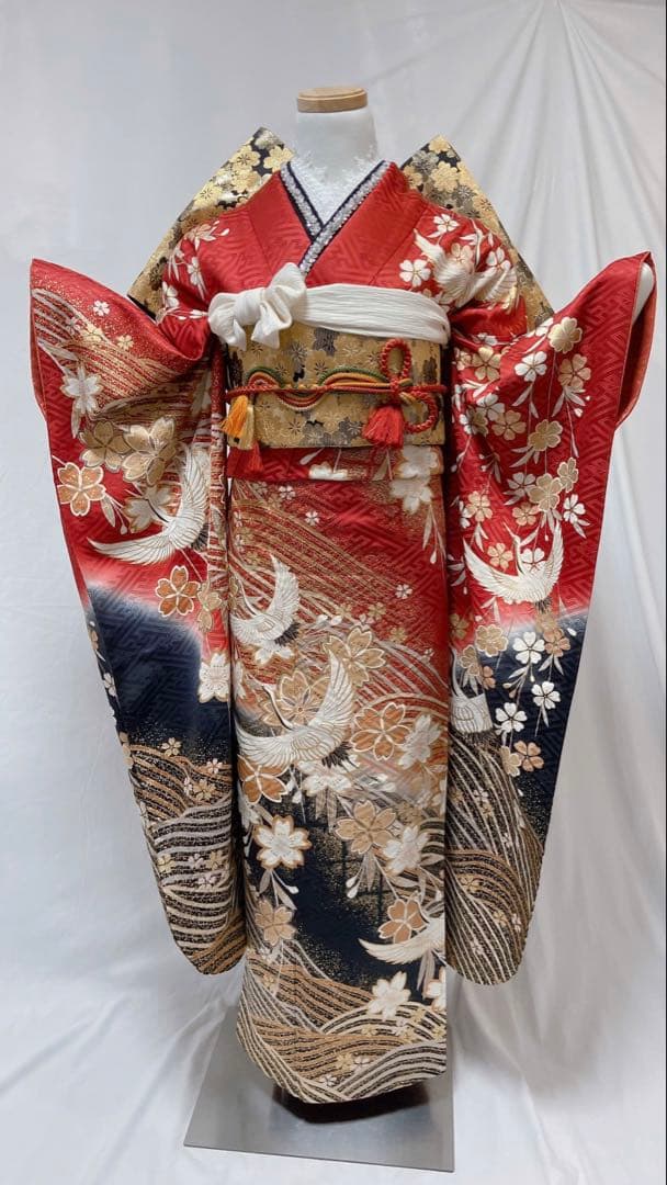 振袖 正絹 成人式 振袖6点セット 振袖フルセット 振袖6点セット 成人式