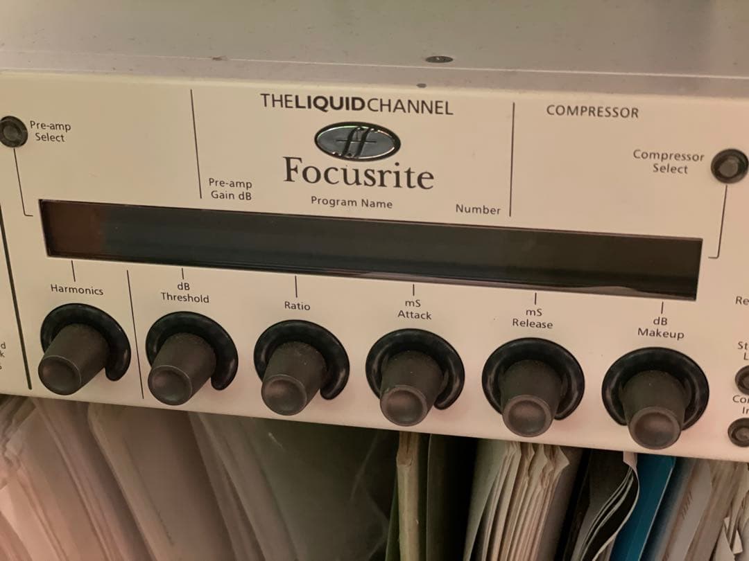 【名機】Focusrite LiquidChannel ハイブリッドプリアンプ