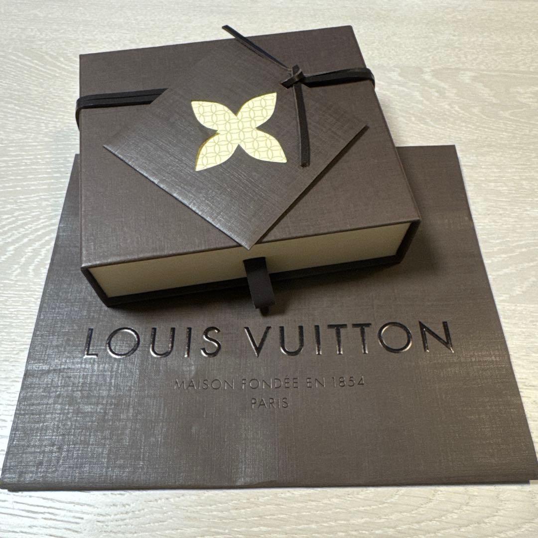れ*ん様 ルイヴィトン LVポシェット クレ アンプラント ブラウン 小銭入れ