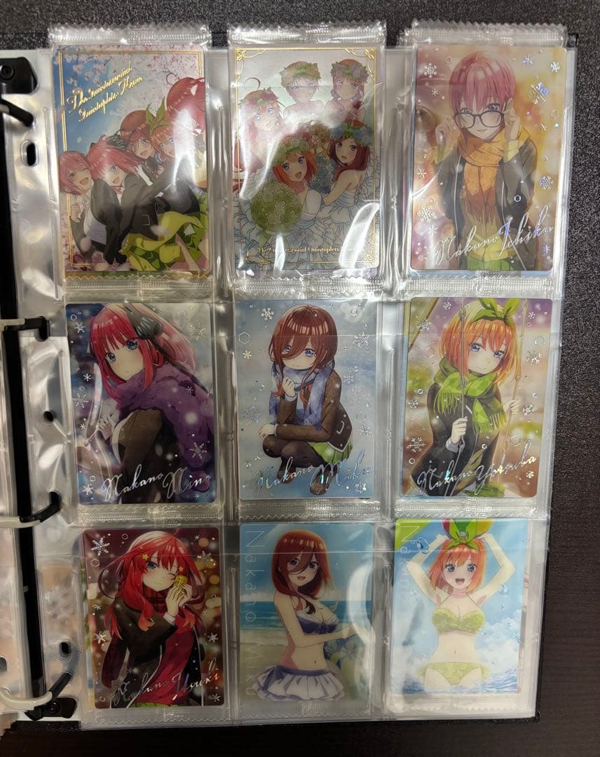 五等分の花嫁　ウエハースカード　現在までのラインナップ全種10弾フルコンプセット