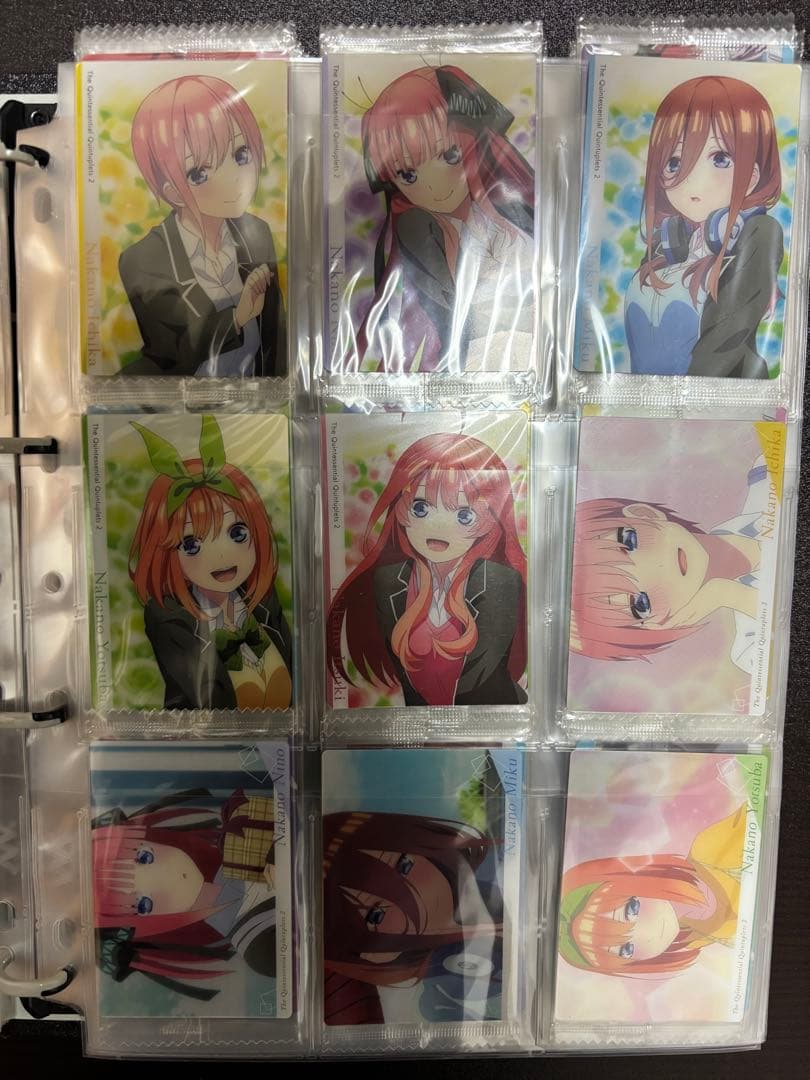 五等分の花嫁　ウエハースカード　現在までのラインナップ全種10弾フルコンプセット