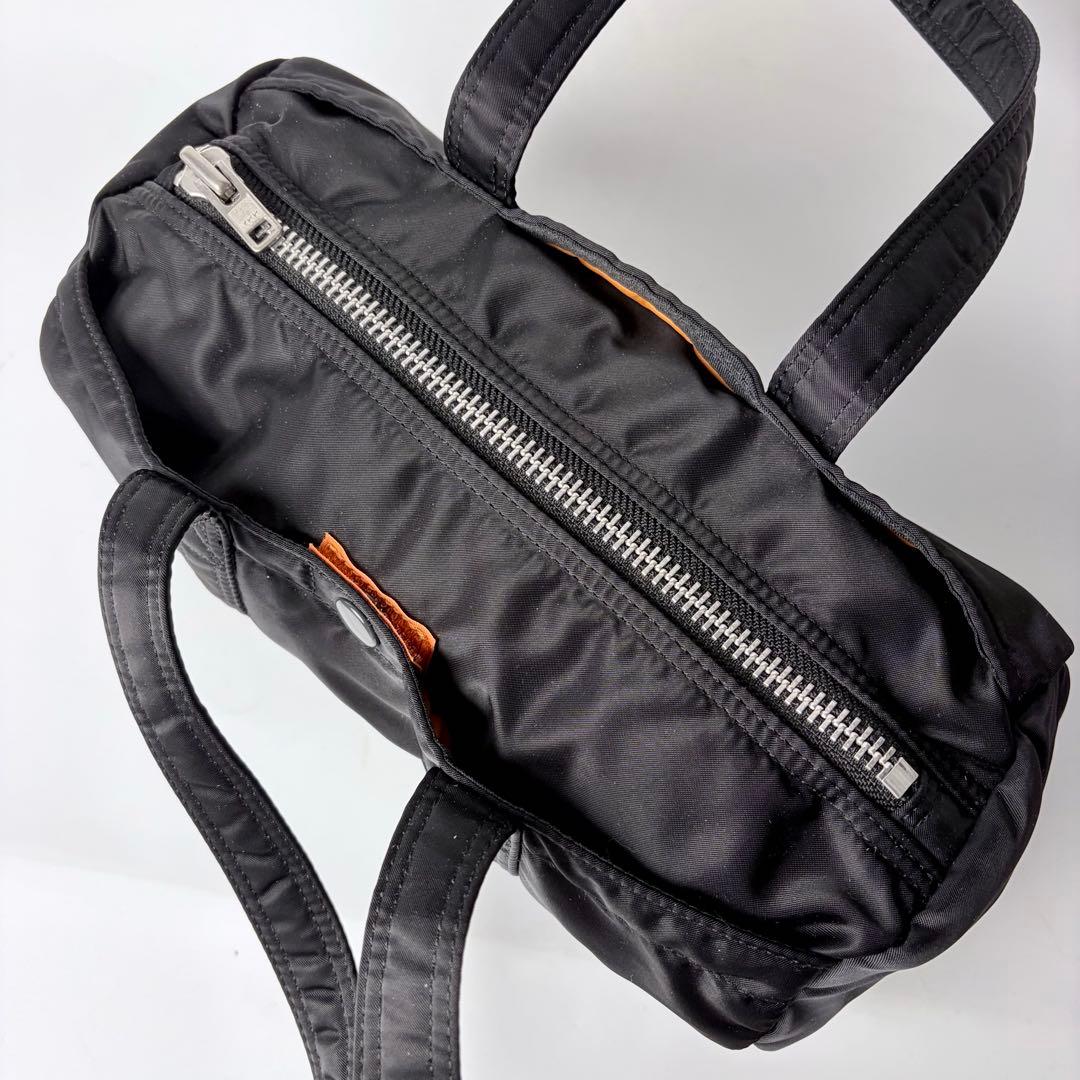 【の】PORTERポーター TANKER タンカー ミニボストンS日本製黒