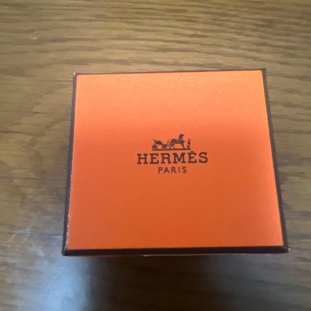 未使用級　エルメス　シェーヌダンクル　スカーフリング　　ゴールド　金