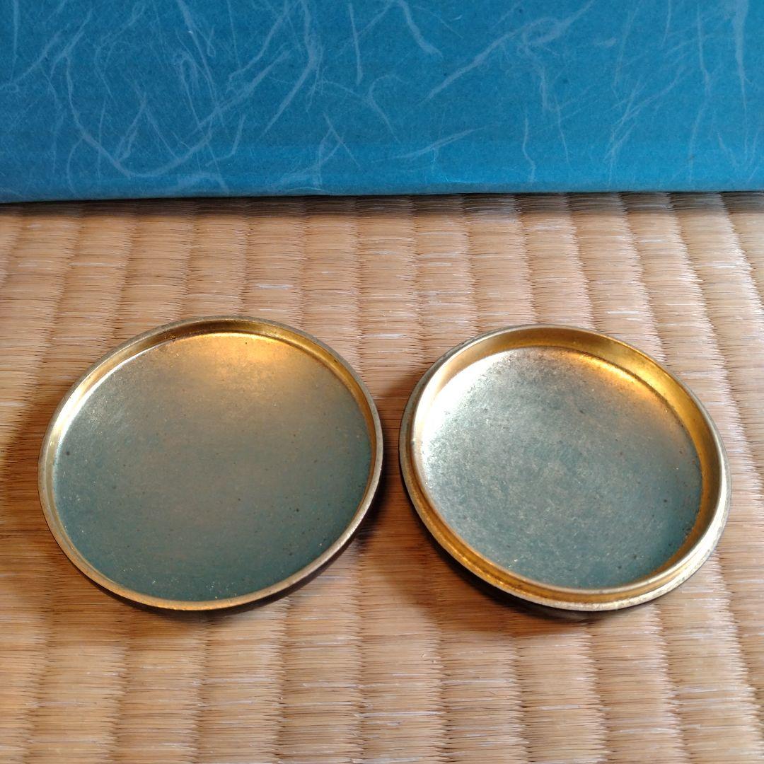 茶道具　期間限定特価　鈴虫香合(鳳斎)内金地