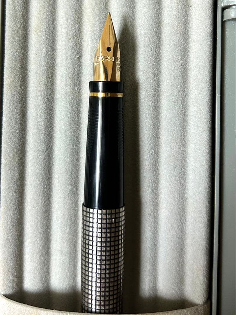 PARKER シズレ 万年筆 ボールペン スターリングシルバー2本セット 美品！