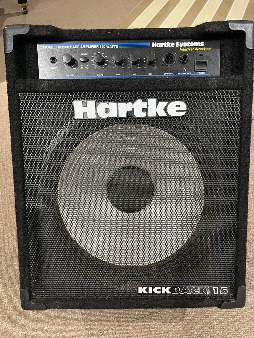 Hartke HA1200 Kickback 15 ベースアンプ ジャンク - メルカリ