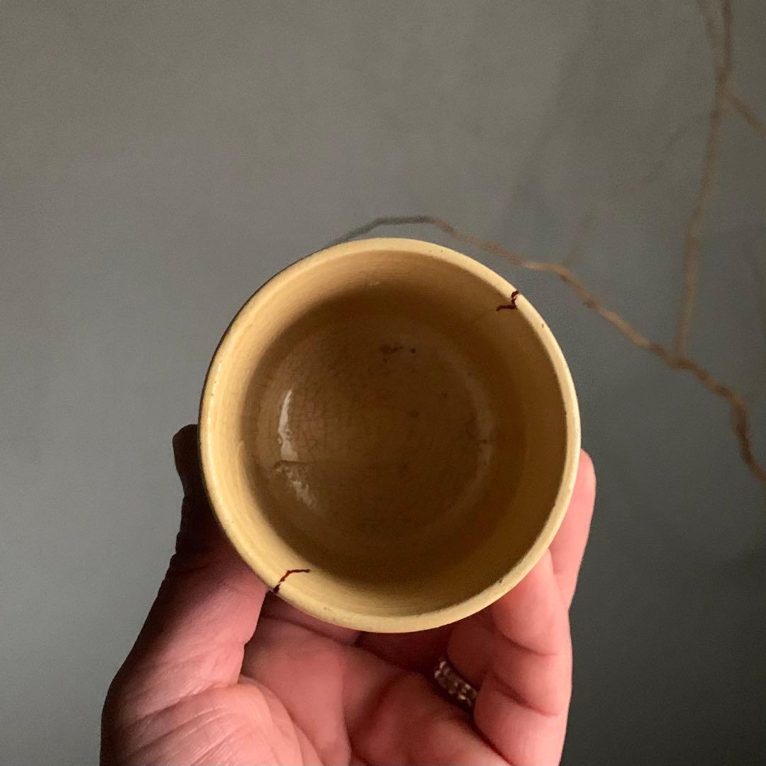 日本食堂 筒碗 湯呑み 筒盃 昭和レトロ 当時もの 古道具 アンティーク