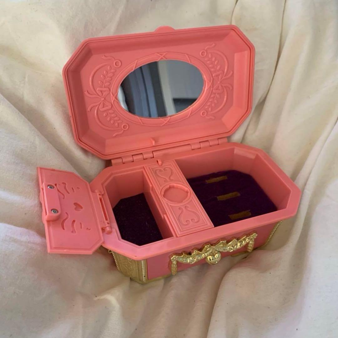 【動作確認済み】明日のナージャ　オルゴール　思い出の宝石箱　万華鏡　ブローチ