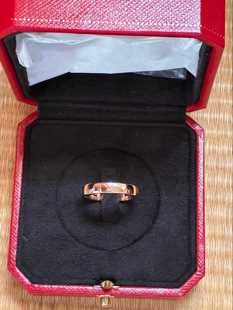 Cartier 750ハッピーバースデイリング　サイズ59(19号)