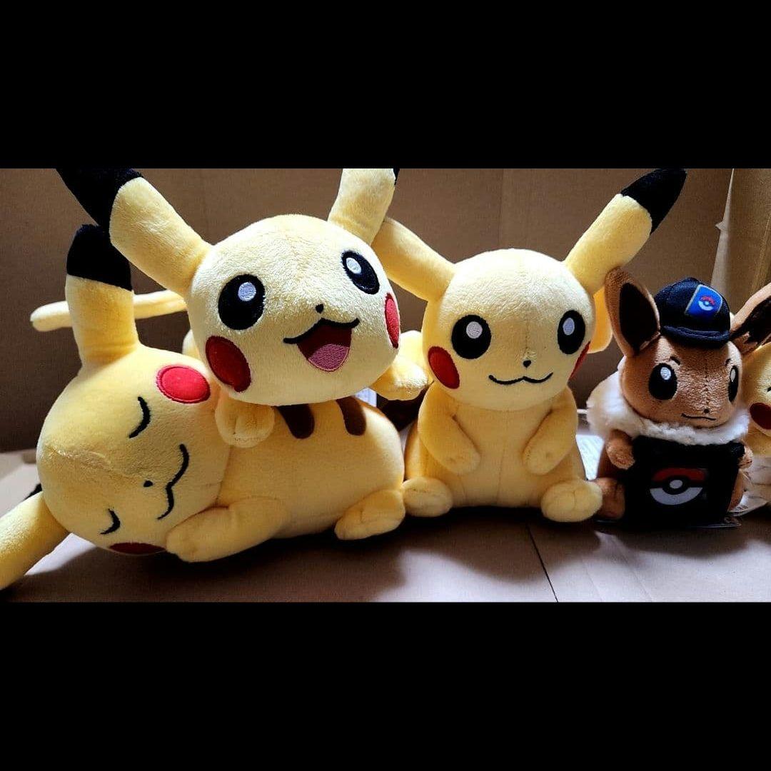 ぬいぐるみカードスタンド ピカチュウ ポケモンセンター 羽田 限定