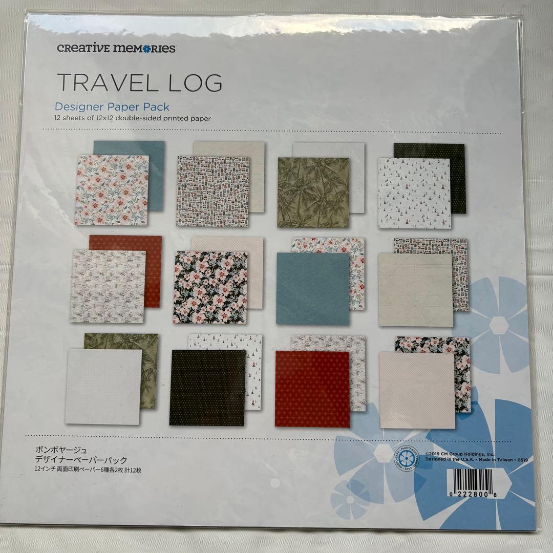 クリエイティブメモリーズ デザインペーパー＋マットペーパー＋おまけ