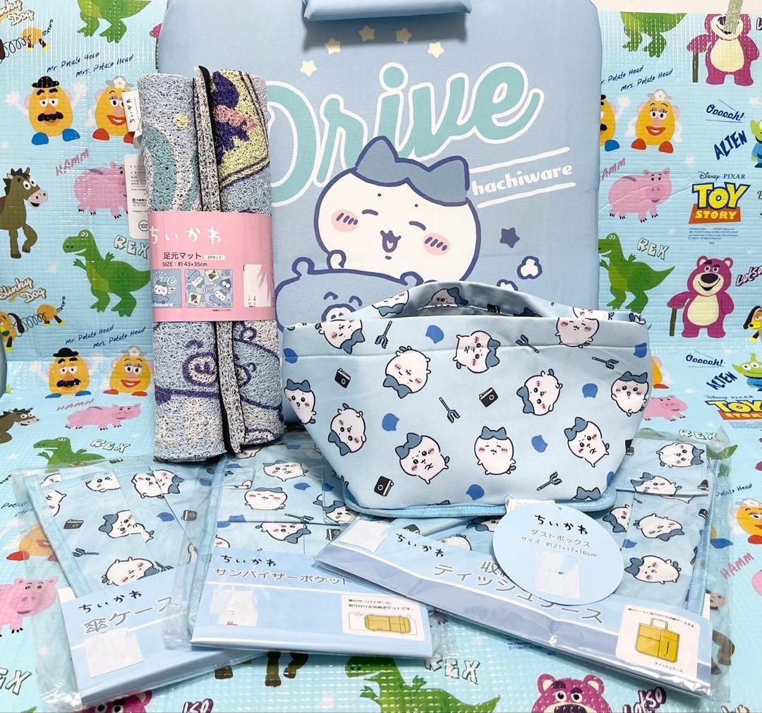 ちいかわ カー用品 6点セット 完売品 足元マット ハチワレ シート