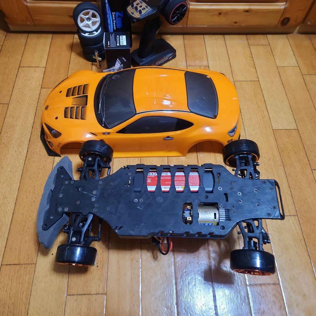 激安 ドリパケ フルセット　 オレンジ86 ボディ　tt02　ラジコン YD-2