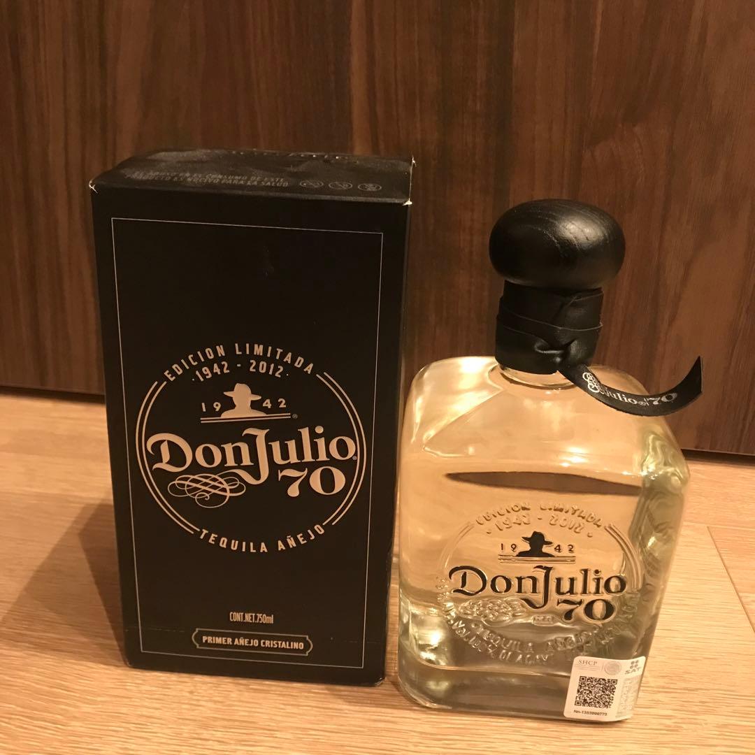 限定ボトル DonJulio 70 Cristalino テキーラ 750ml