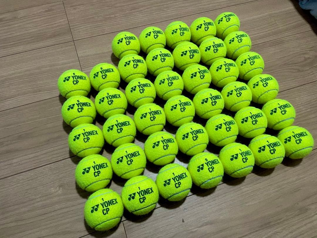 女子練1日のみ 即日発送 中古硬式テニスボール40球 - メルカリ