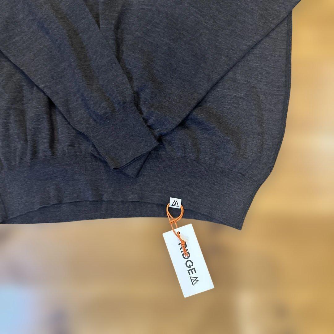 リッジ Merino PlaX Hooded Sweater L