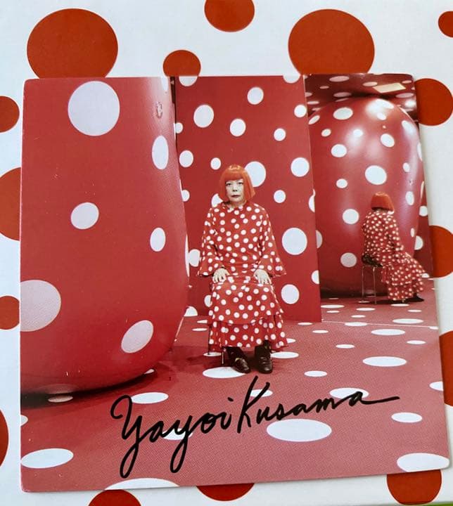 草間彌生 Balloon(ホワイト) 貴重品 ポストカード付きの通販はau PAY