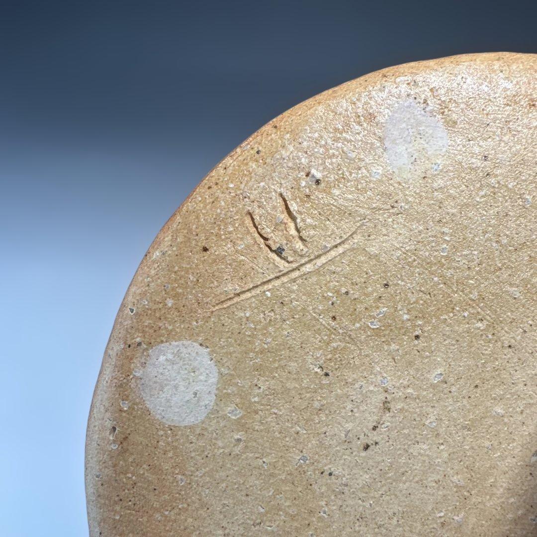 茶道具】加藤孝三造 利休信楽写水指（共箱）塗蓋付☆送料