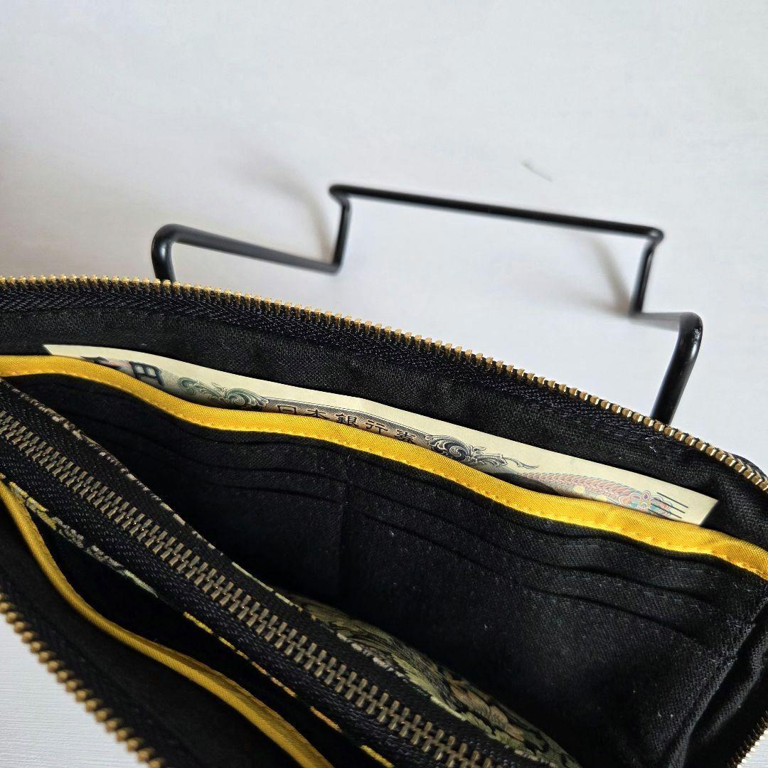 プチトマトページ　L字ファスナー長財布　ハンドメイド