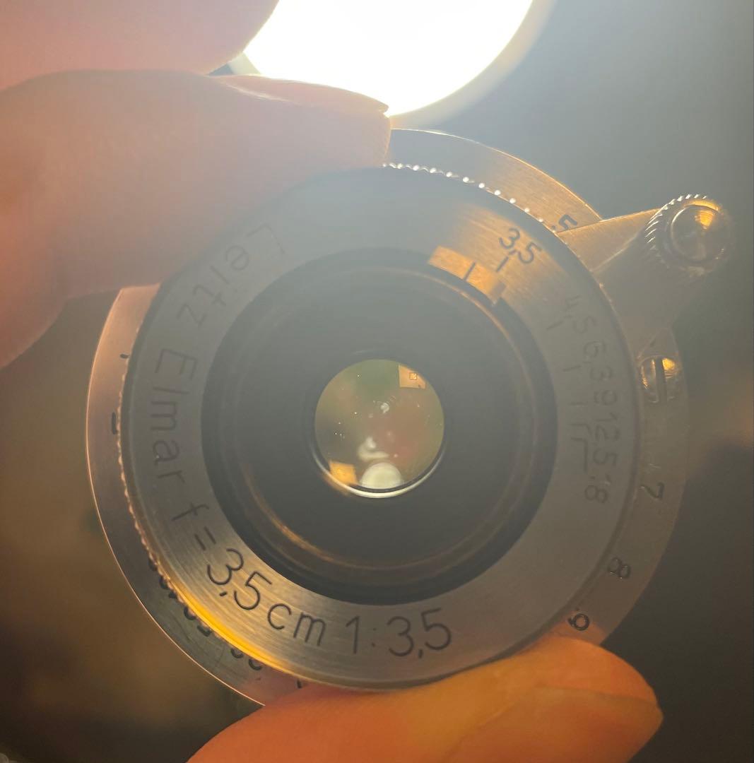 希少！極初期【OH済み】　ヘビーカム　Elmar 3.5cm F3.5