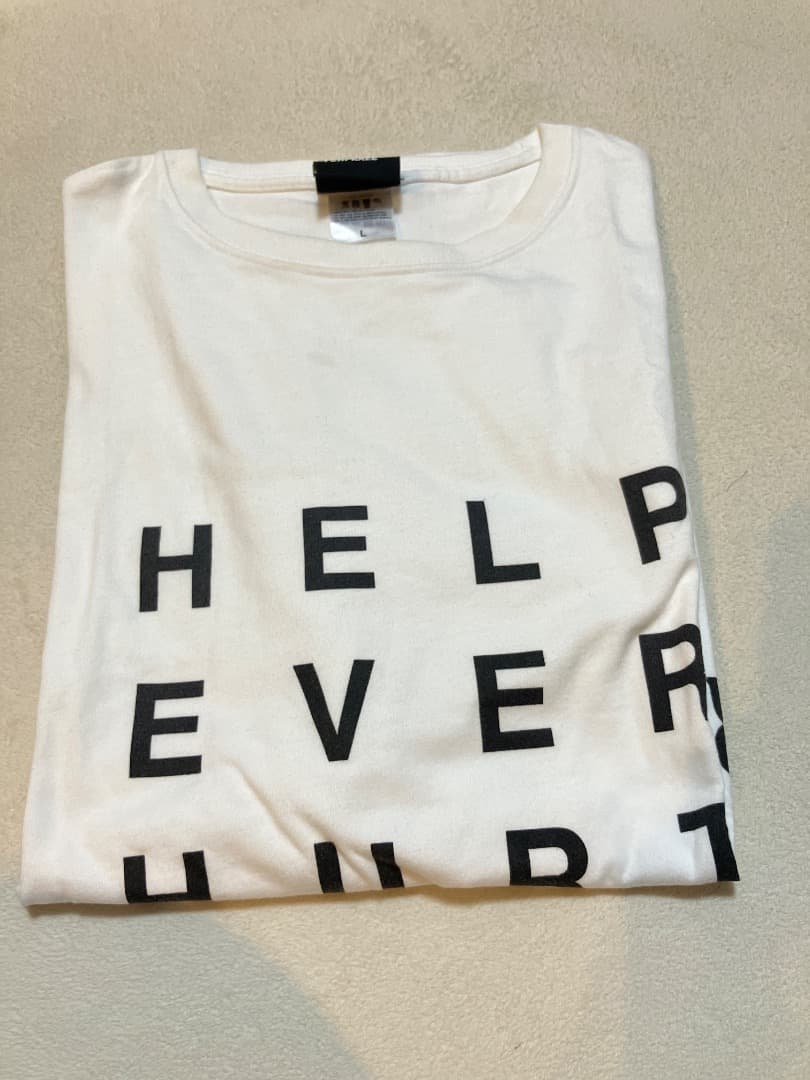 藤井風 HELP EVER HURT NEVER Tシャツ L