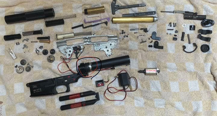 購入 東京マルイ 次世代 電動ガン HK417 スナイパー仕様 新品カスタム