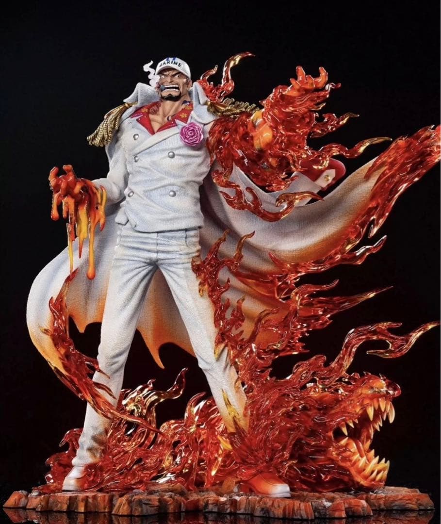 ワンピース 海軍 赤犬 フィギュア ガレージキット