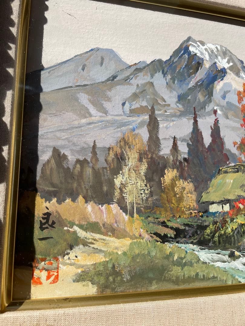 掛け軸 花鳥画 海僊 (肉筆) 掛け軸 花鳥画 海僊 (肉筆) 掛け軸 花鳥画 海