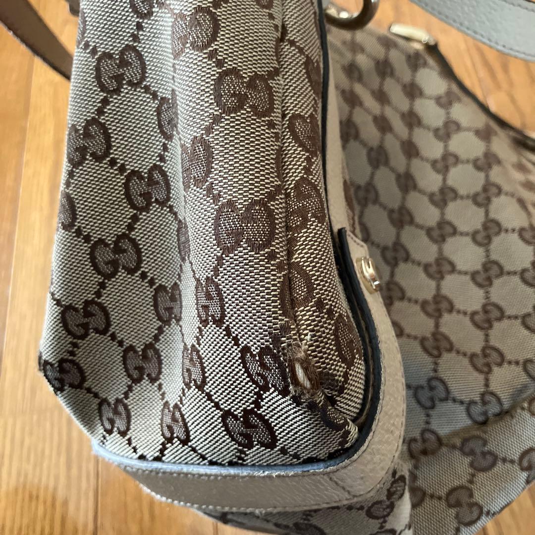 GUCCI グッチ　キャンバス トートバッグ