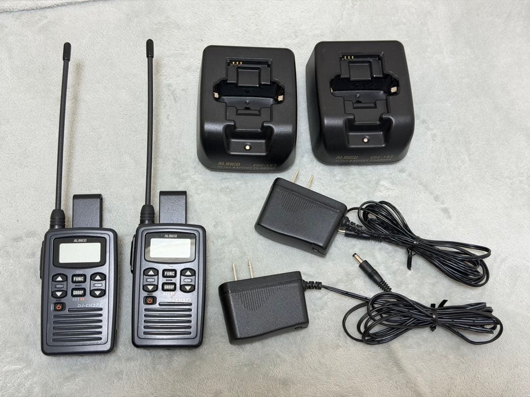 2台セット】アルインコ特定小電力トランシーバー DJ-CH271 2台セット