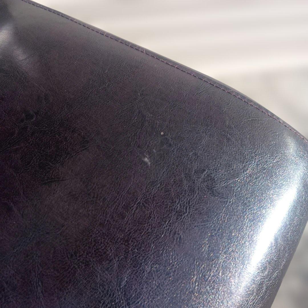 ヴィンテージ MORISHIGE PUレザー アンティーク回転チェア③