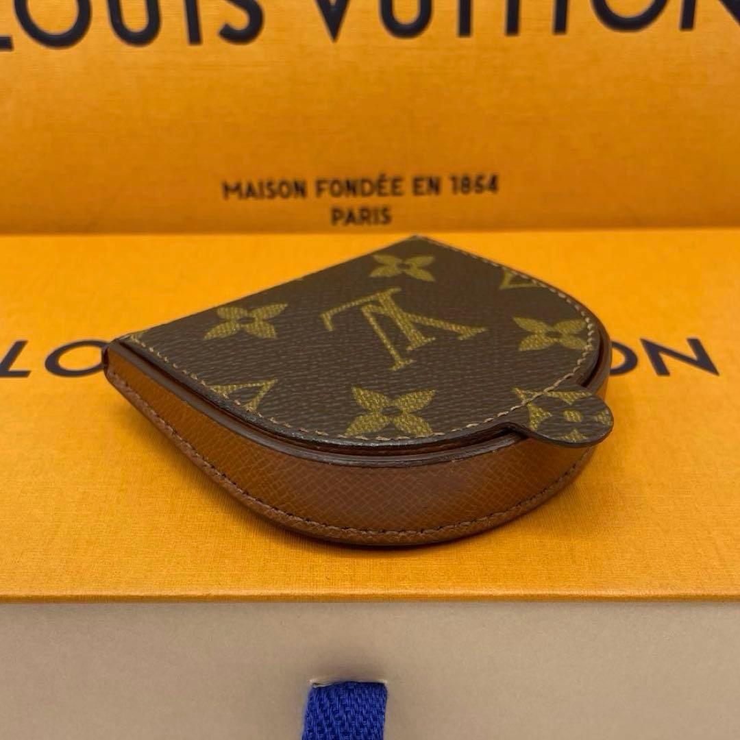 【美品】ルイヴィトン　ケース　ポルトモネ　キュベット　モノグラム　小銭入れ