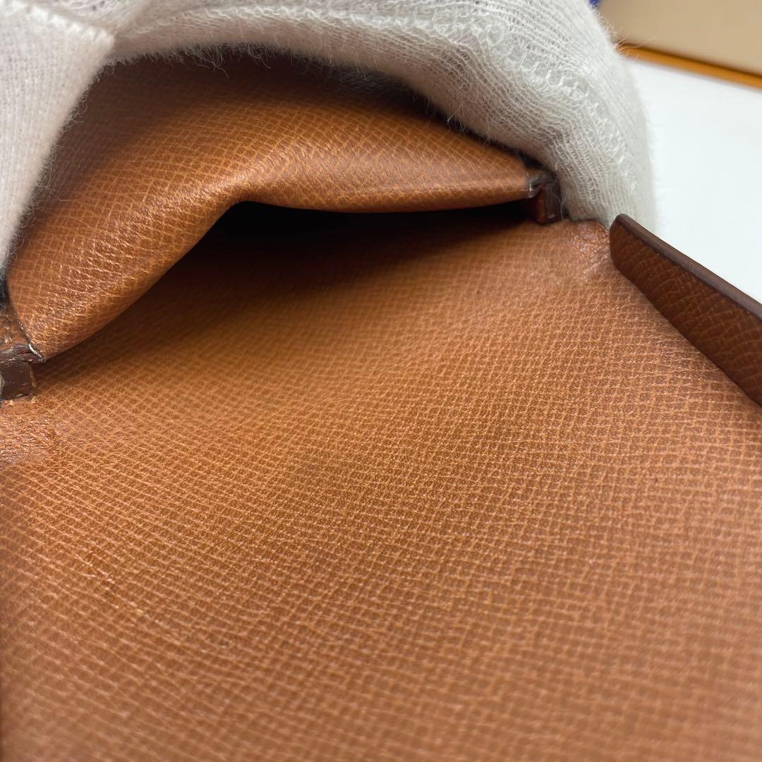 【美品】ルイヴィトン　ケース　ポルトモネ　キュベット　モノグラム　小銭入れ