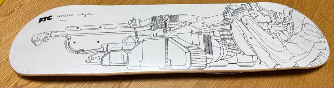 新品未使用スケートボードFTC × intheyellow × エヴァ