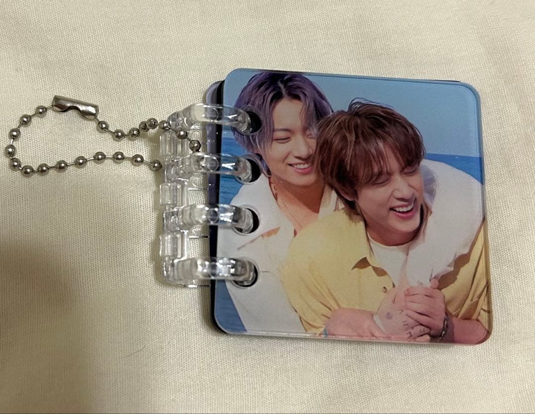 ジョングク アクリル フォトアルバム キーリング ⑥ BTS ジョングク