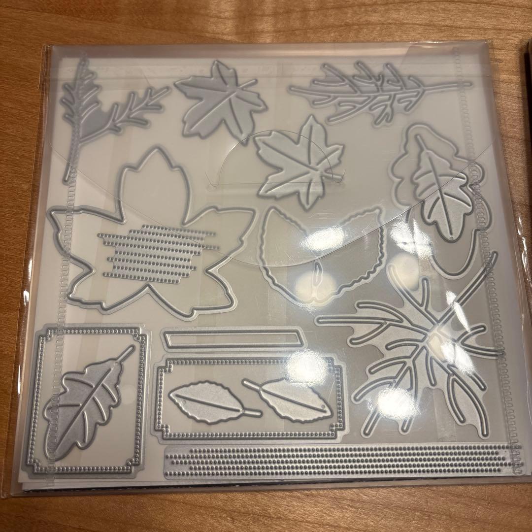 未使用 秋に向けて♡AUTUMN LEAVES スタンプセット スタンピンアップ