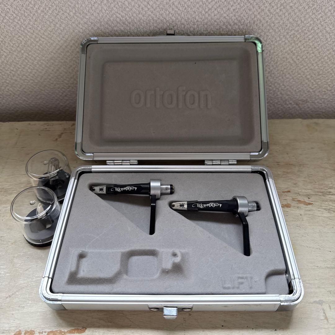 希少Ortofon Concorde Qbert 2本セットケース+おまけ針2つ 楽器・機材