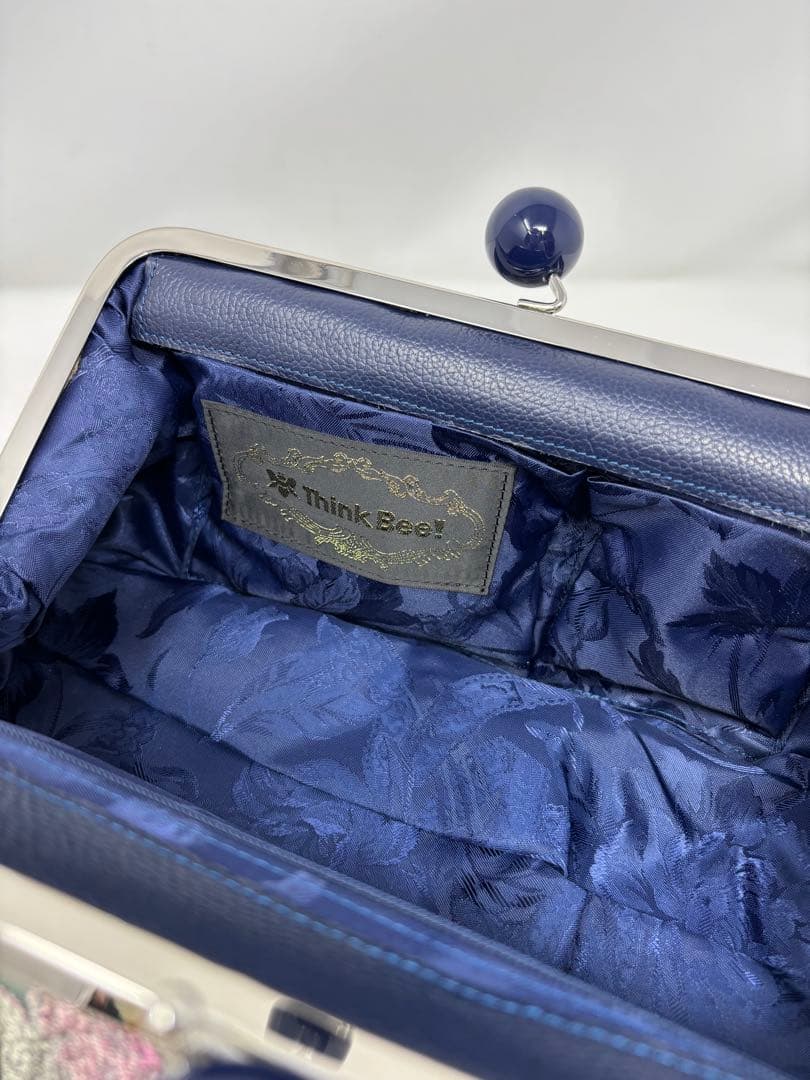 A524 シンクビー！ “ノクターンローズ” 口金バッグ