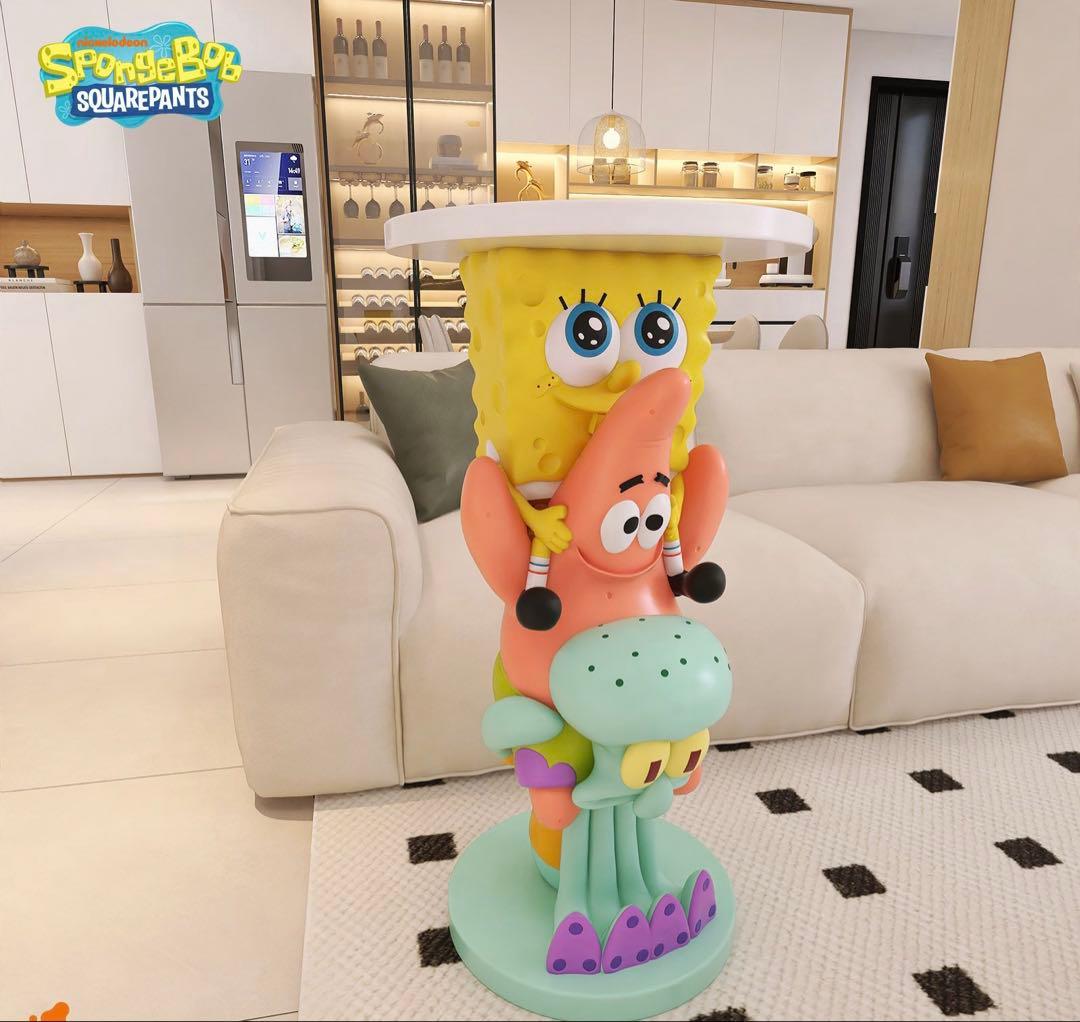 スポンジボブ イカルゴ パトリック君 特大インテリア フィギュア