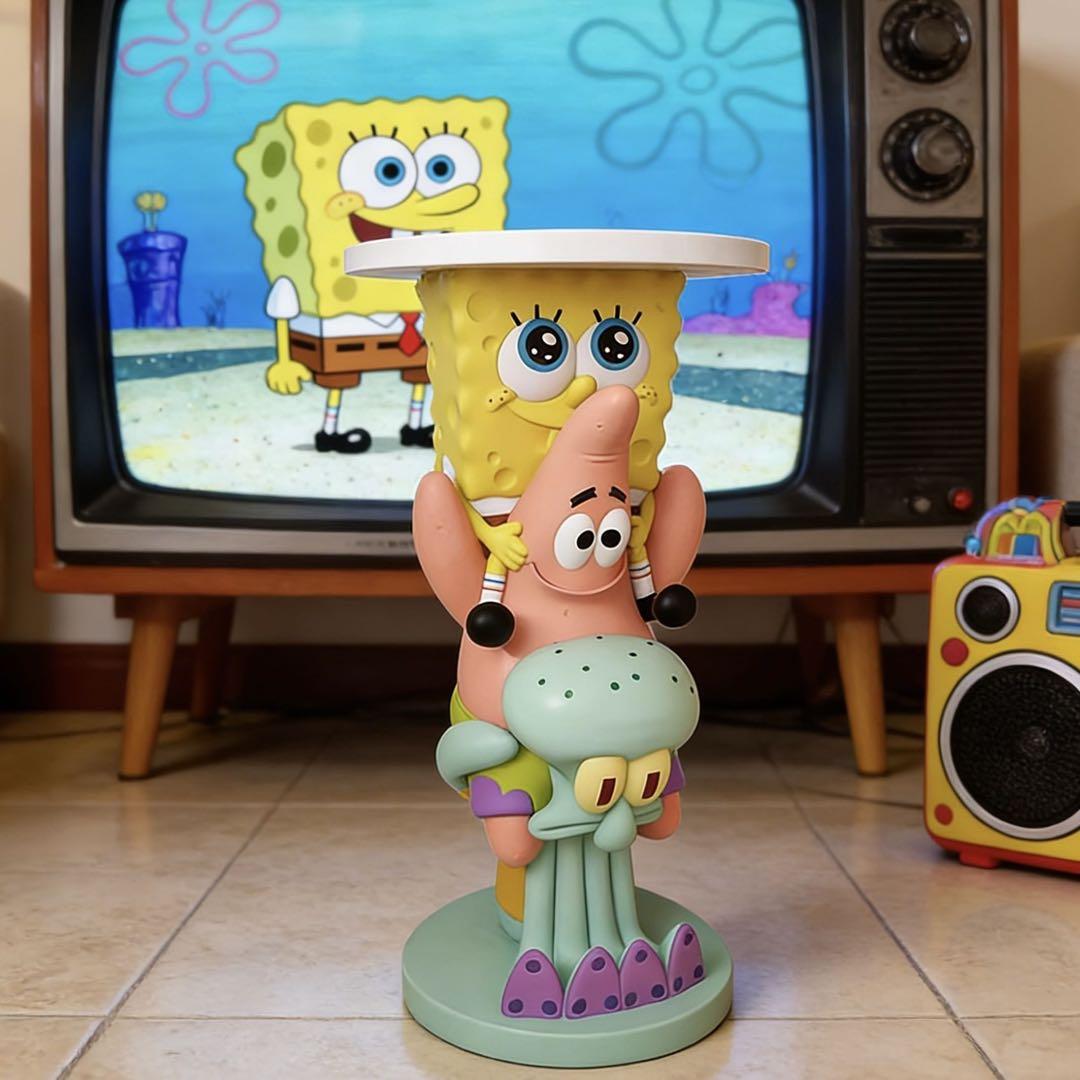 スポンジボブ イカルゴ パトリック君 特大インテリア フィギュア
