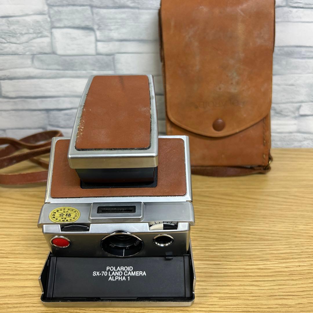 ジャンク】 POLAROID SX-70 LAND CAMERA ALPHA1 C99868425