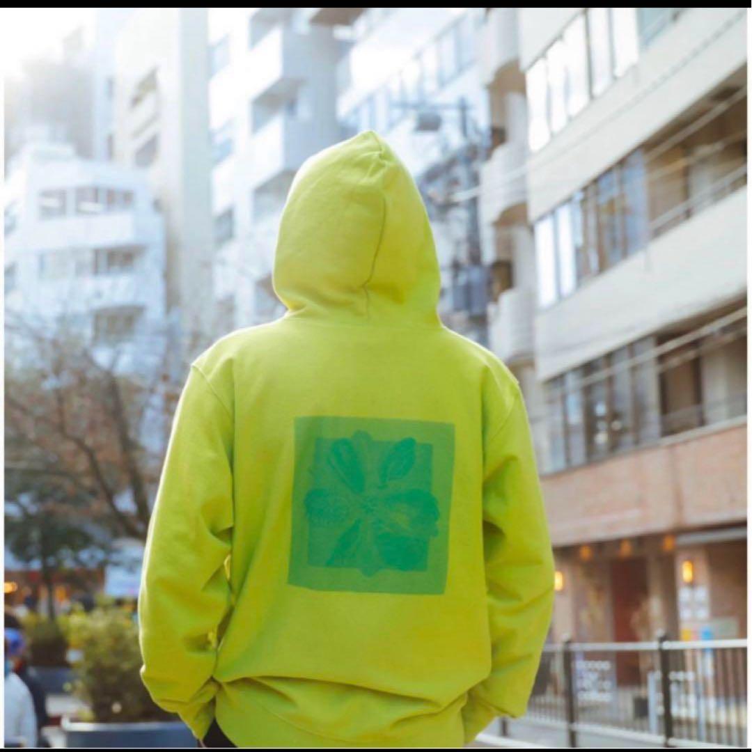 藤井風 フーディ(パーカー）　S フレッシュグリーン