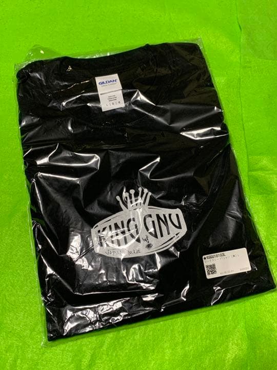 King Gnu オンライン 初期 ロンT Lサイズ 黒 新品 グッズ キングヌー BOY