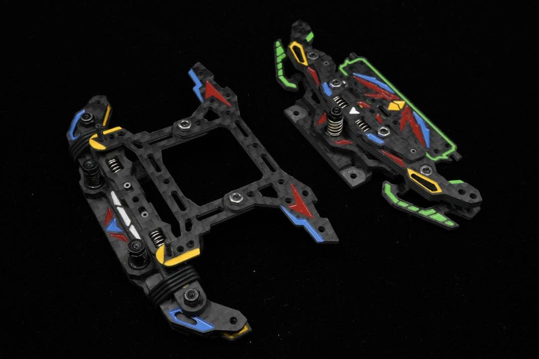 ミニ四駆 ATバンパー アンカーシステム 新作 CNC精密加工 type-D