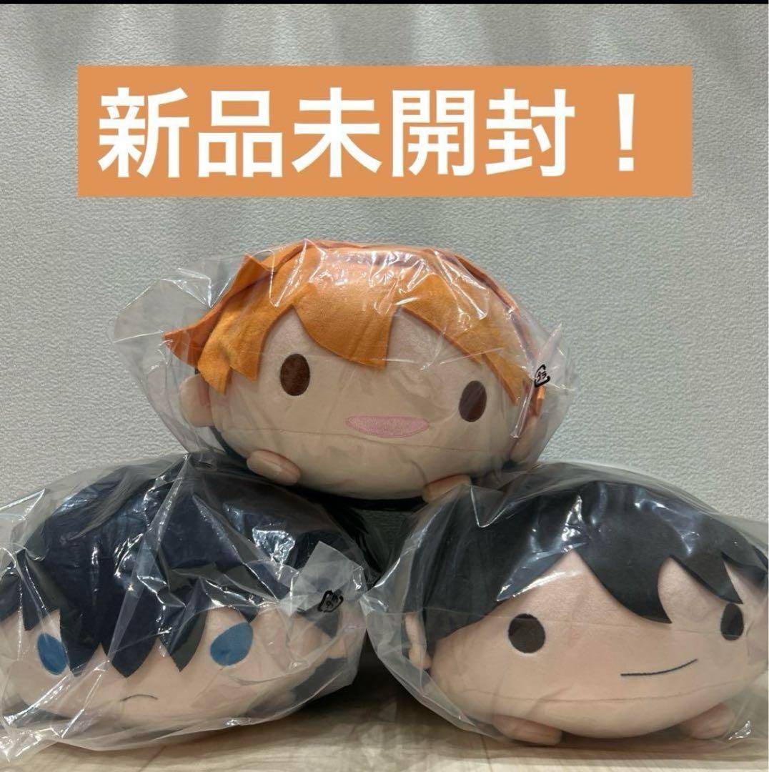 ハイキューもちもちBIG のるキャラマスコット 影山飛雄及川徹 日向翔陽