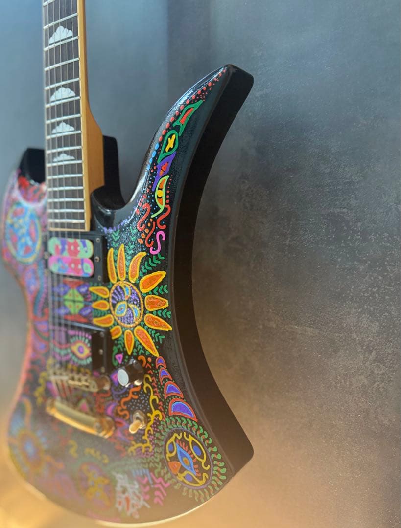 hide ヒデ　サイケペイント　モッキンバード　tonny smithベース