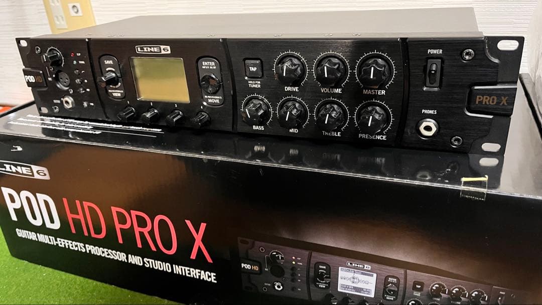 ギター LINE6 POD HD PRO X + FBV Shortboard MkII